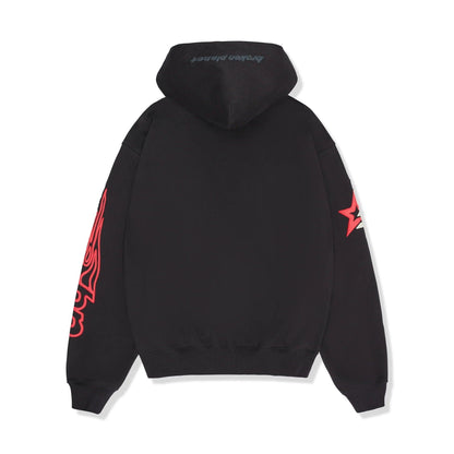 Broken Planet Market Performance Zip Up Hoodie ''Soot Black' - Kick Game
