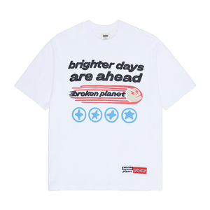 Broken Planet Market T-Shirt 'Brighter Days Are Ahead'