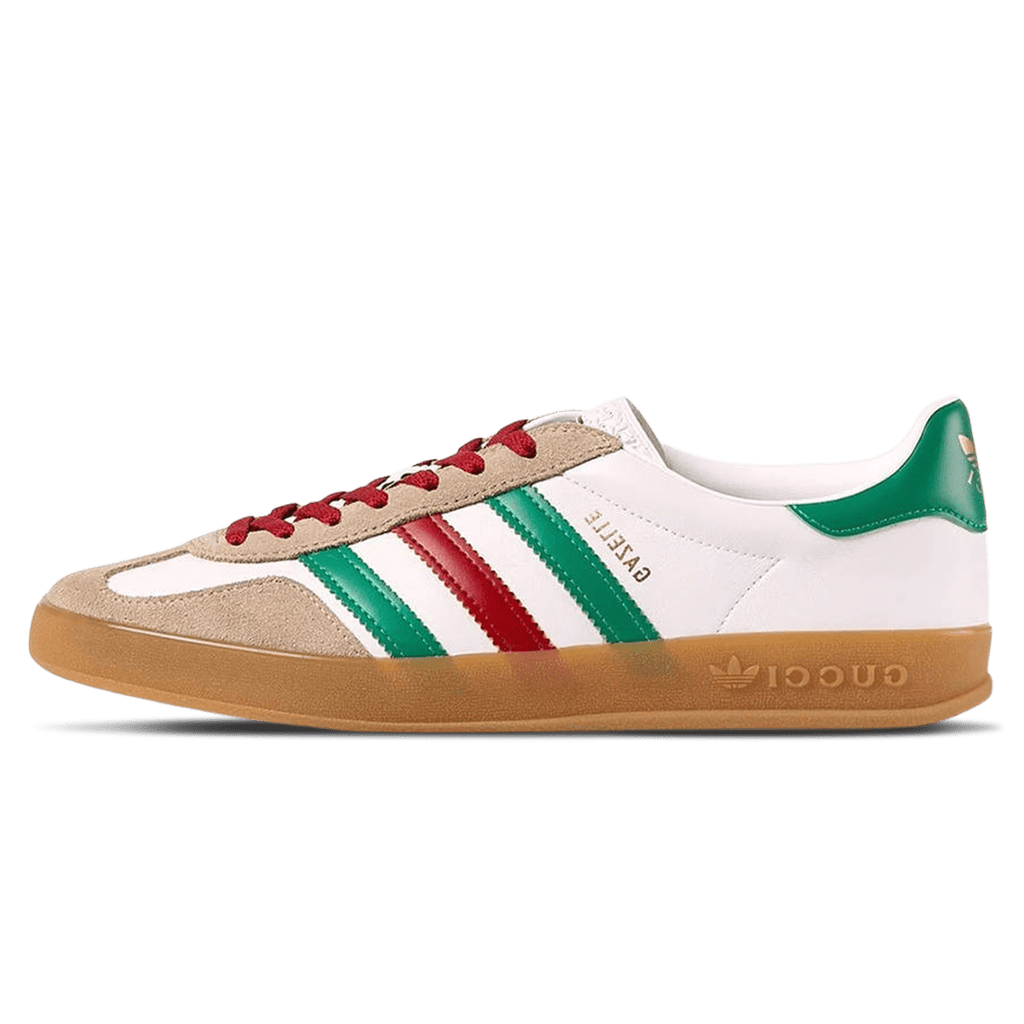 Gucci x Adidas Gazelle 'White Green Red' - Kick Game
