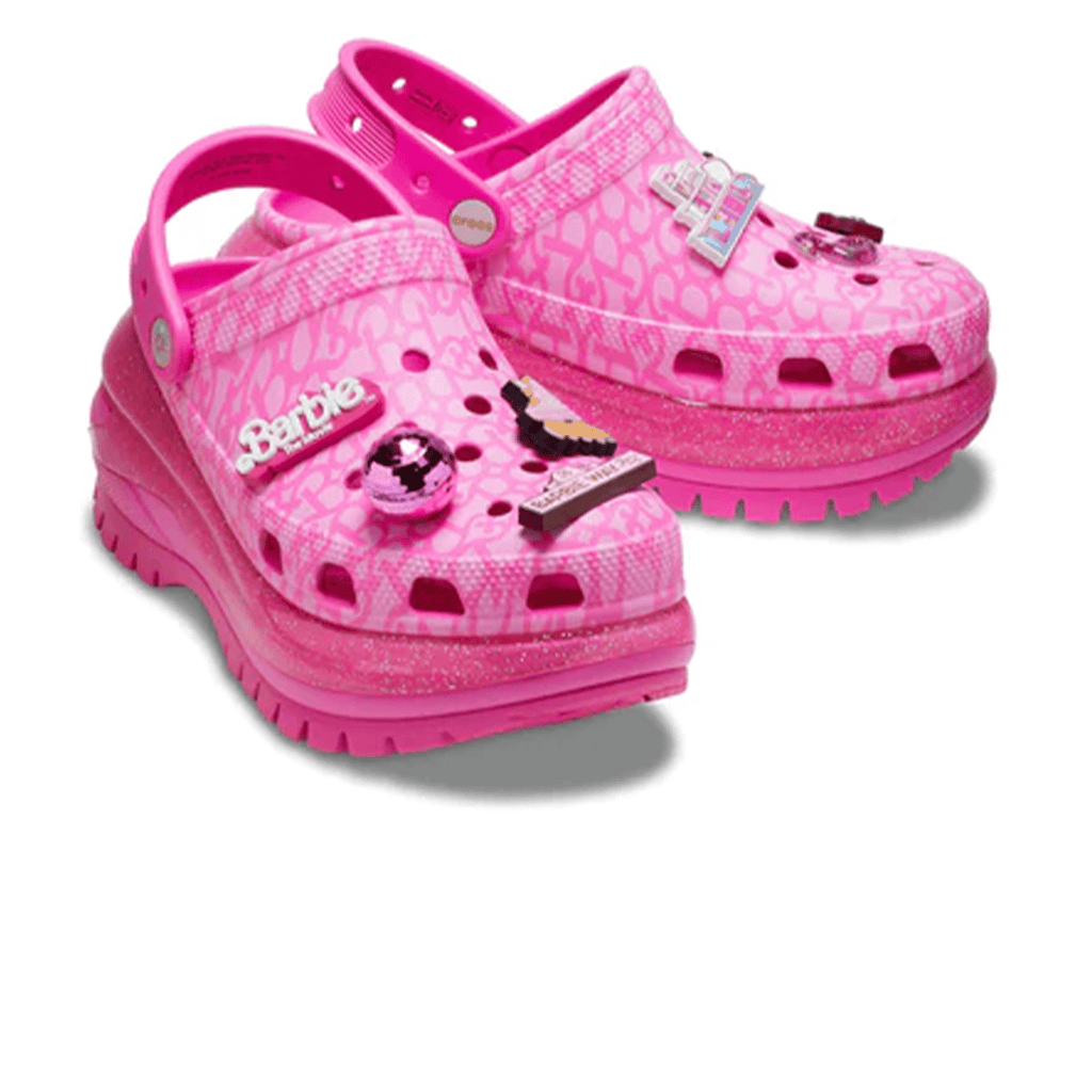 Crocs Mega Crush Clog x Barbie The Movie 'Electric Pink' - Kick Game