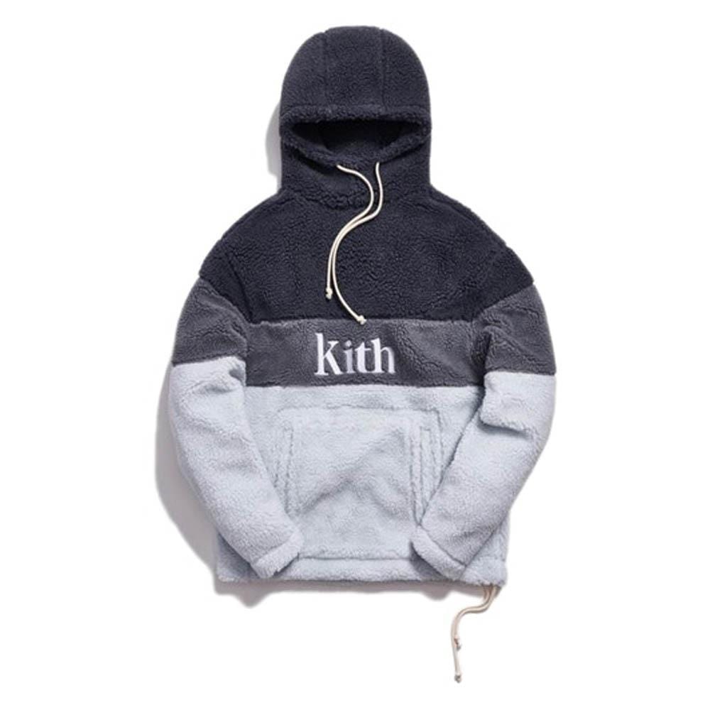 Kith Sherpa Double Pocket Hoodie Pearl Blue - JuzsportsShops