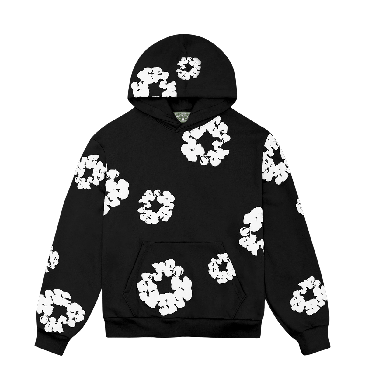 Denim Tears The Cotton Wreath Hooded Sweatshirt 'Black' - UrlfreezeShops