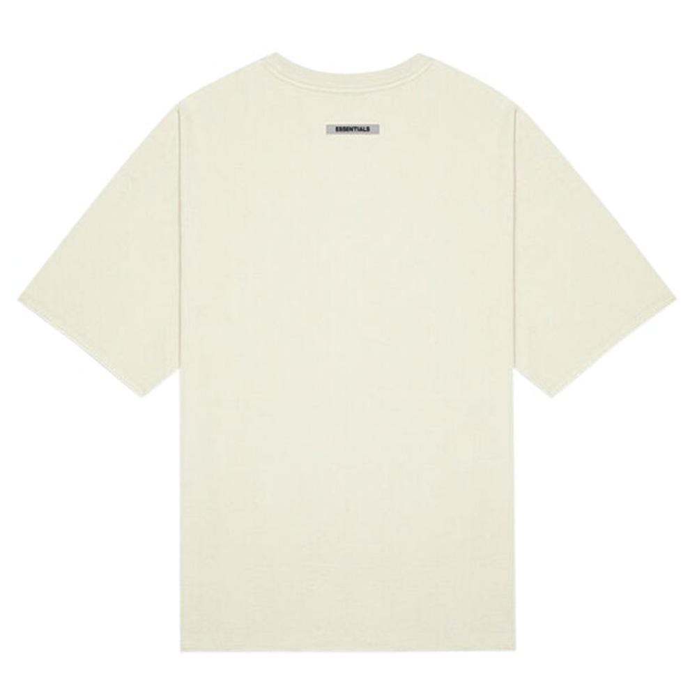 FEAR OF GOD ESSENTIALS 3D Silicon Applique Boxy T-Shirt Buttercream - Kick Game