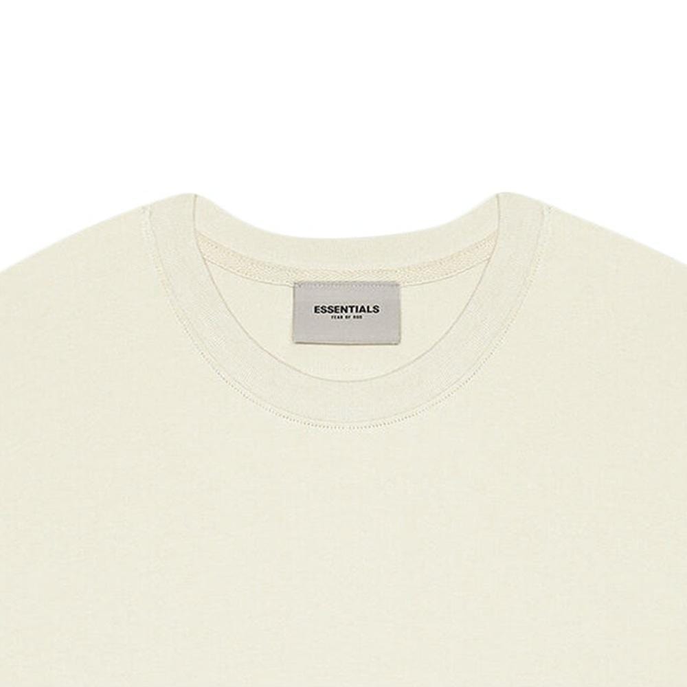 FEAR OF GOD ESSENTIALS 3D Silicon Applique Boxy T-Shirt Buttercream - Kick Game