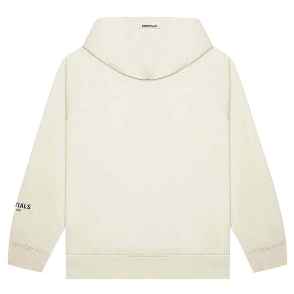 FEAR OF GOD ESSENTIALS 3D Silicon Applique Pullover Hoodie Buttercream - Kick Game