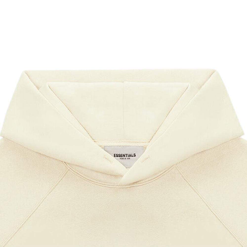 FEAR OF GOD ESSENTIALS 3D Silicon Applique Pullover Hoodie Buttercream - Kick Game