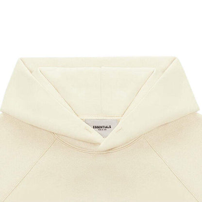 FEAR OF GOD ESSENTIALS 3D Silicon Applique Pullover Hoodie Buttercream - Kick Game