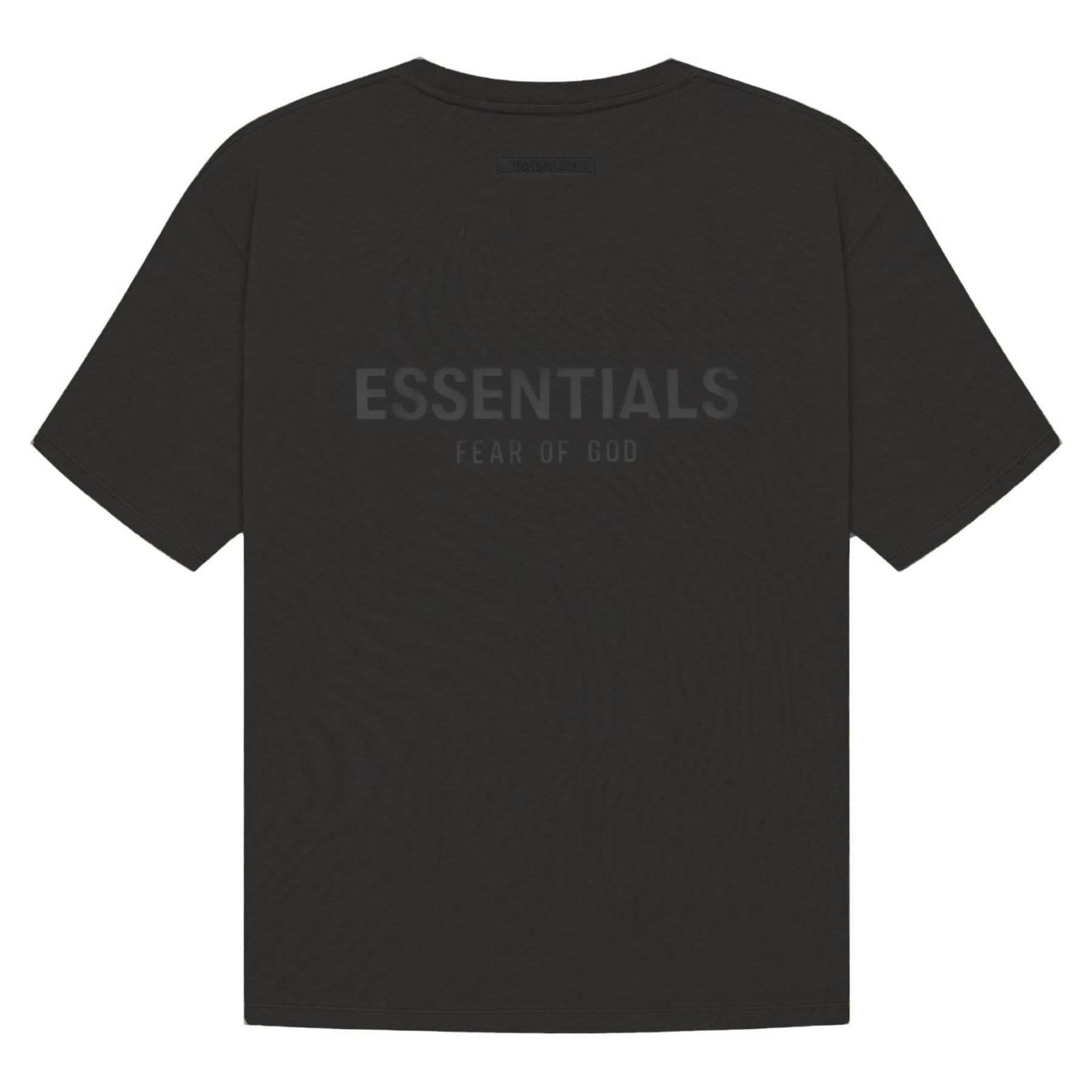 Fear of God Essentials T-shirt (SS21) Black/Stretch Limo - Kick Game