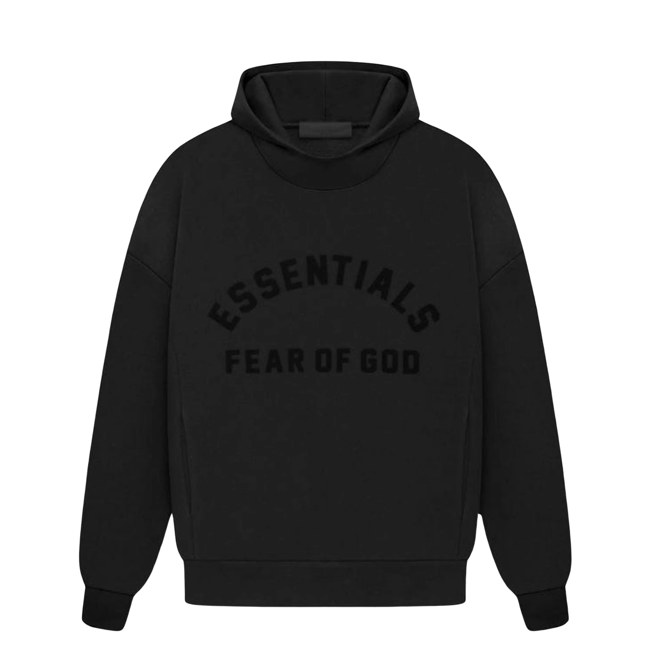 Fear of God Essentials Hoodie 'Jet Black' - Kick Game
