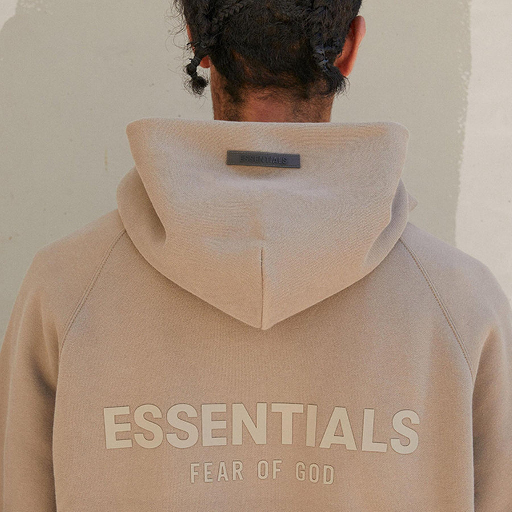 Fear of God Essentials Pullover Hoodie 'Harvest' — Kick Game