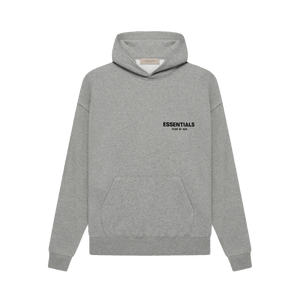 Fear of God Essentials Hoodie 'Dark Oatmeal' (SS22)