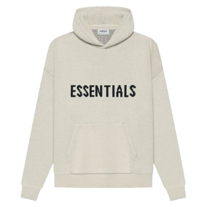 FEAR OF GOD ESSENTIALS Knit Pullover Hoodie Moss - Kick Game