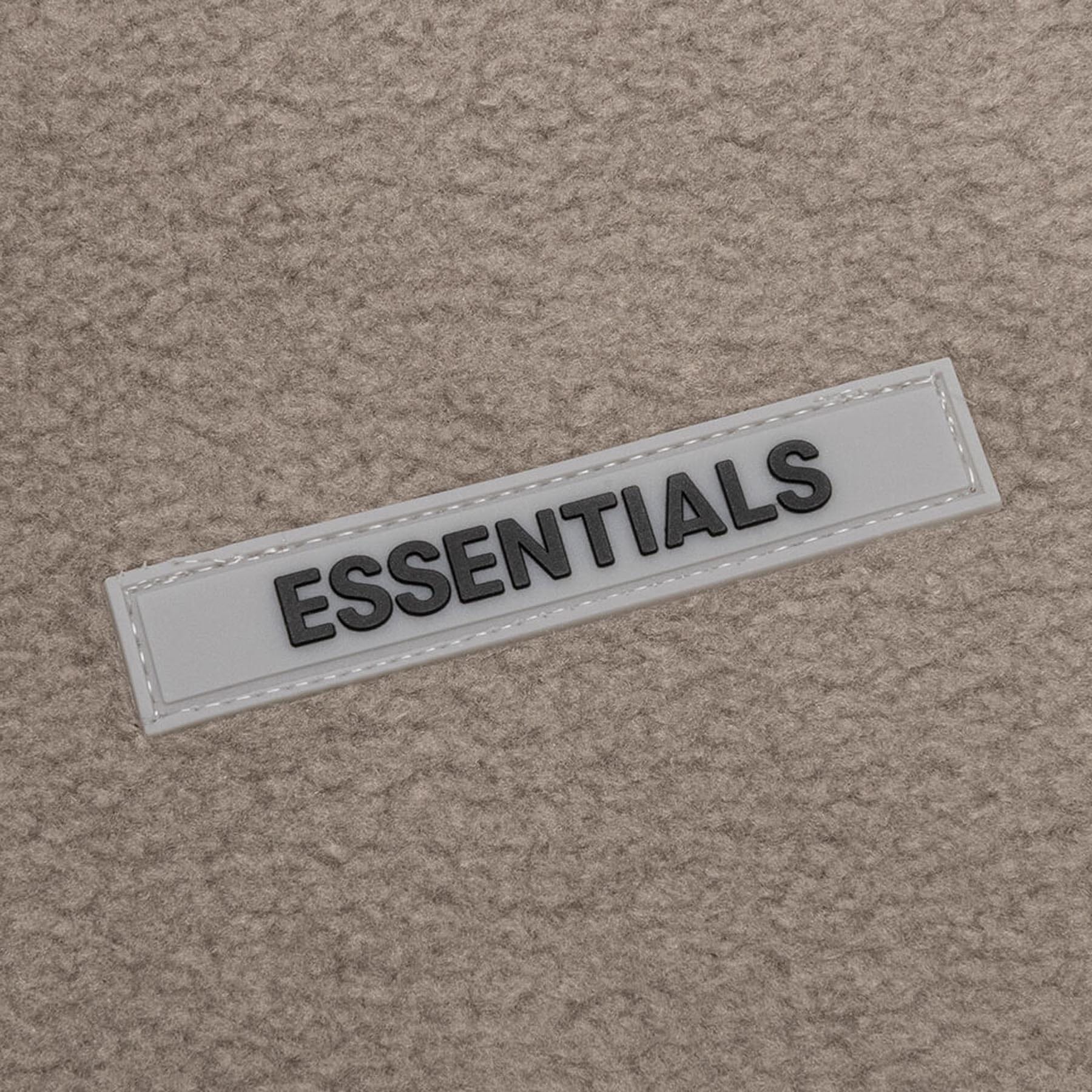 FEAR OF GOD ESSENTIALS Polar Fleece Hoodie Taupe - Kick Game