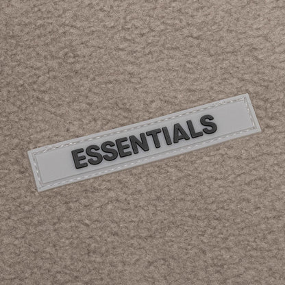 FEAR OF GOD ESSENTIALS Polar Fleece Hoodie Taupe - Kick Game