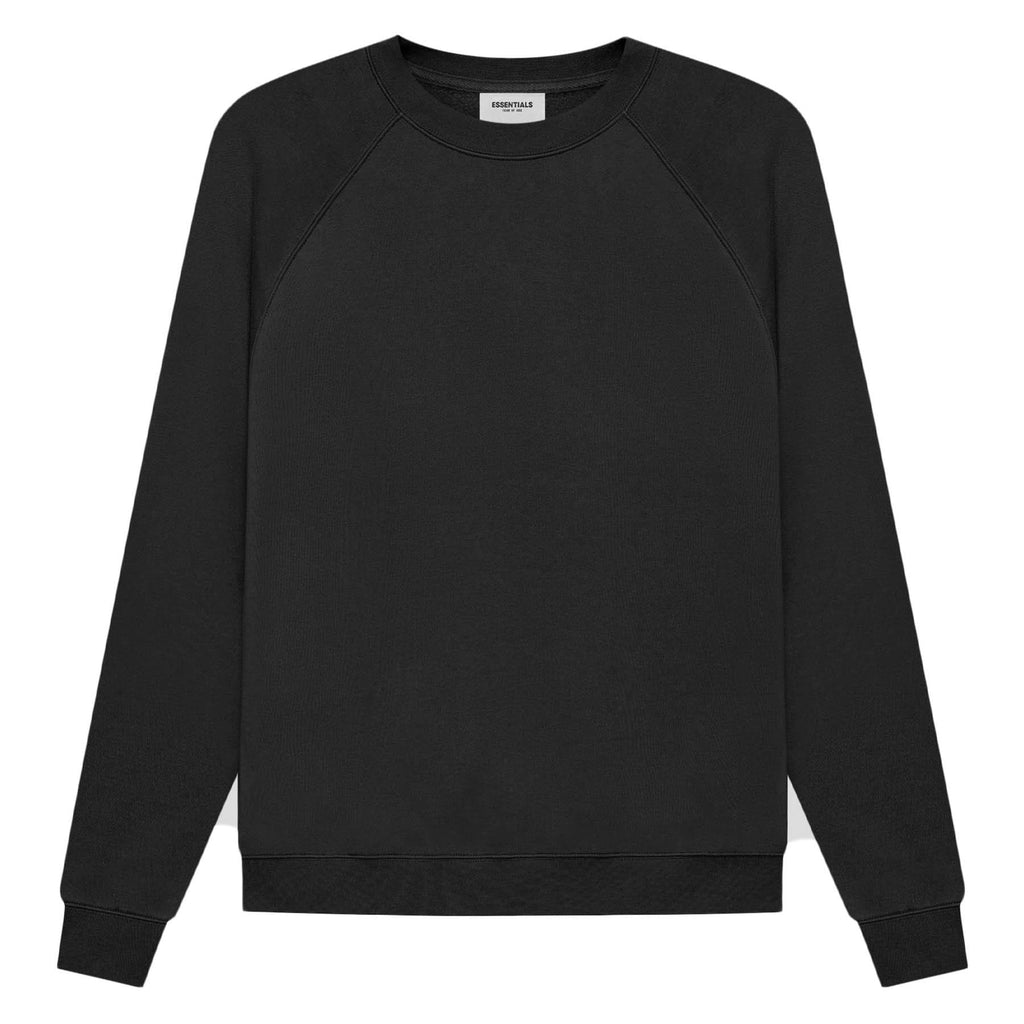 FEAR OF GOD ESSENTIALS Pull-Over Crewneck (SS21) Black/Stretch Limo - Kick Game