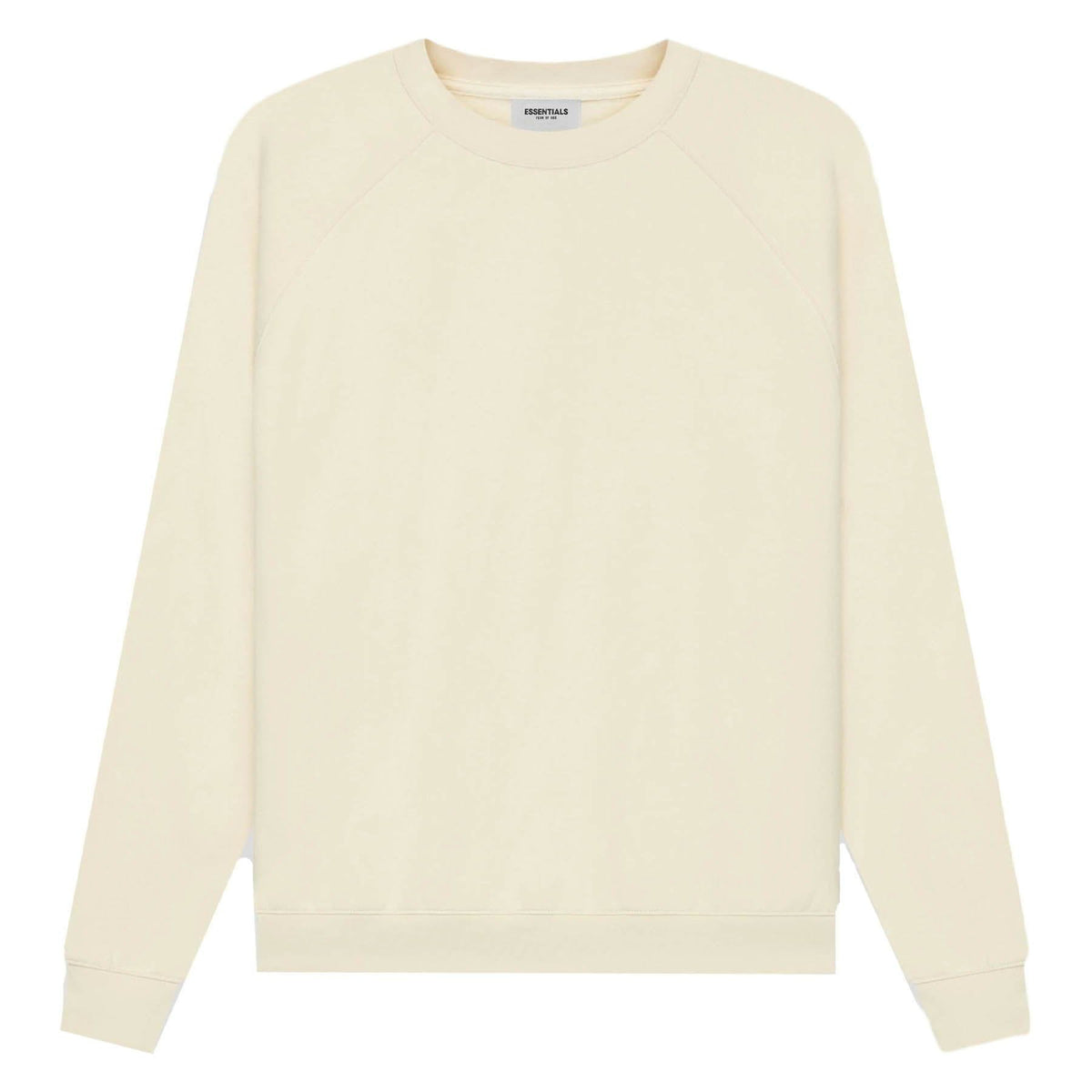 Fear of God Essentials Pull-Over Crewneck 'Buttercream' - Kick Game