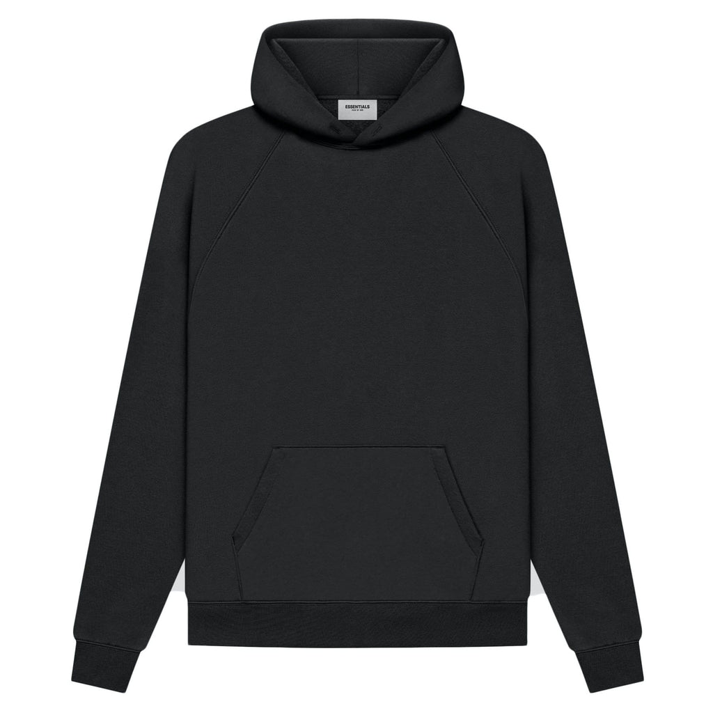 FEAR OF GOD ESSENTIALS Pull-Over Hoodie JACKETS (SS21) Black/Stretch Limo - JuzsportsShops