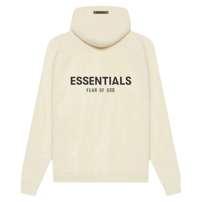 FEAR OF GOD ESSENTIALS Pull-Over Hoodie (SS21) Cream/Buttercream - Kick Game