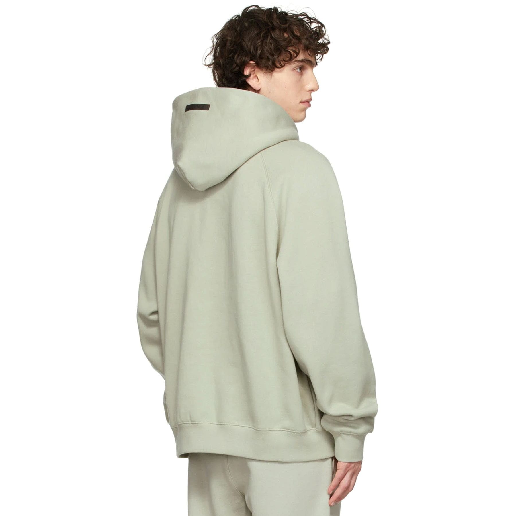 Fear of God Essentials SSENSE Exclusive Pullover Hoodie 'Concrete' - Kick Game