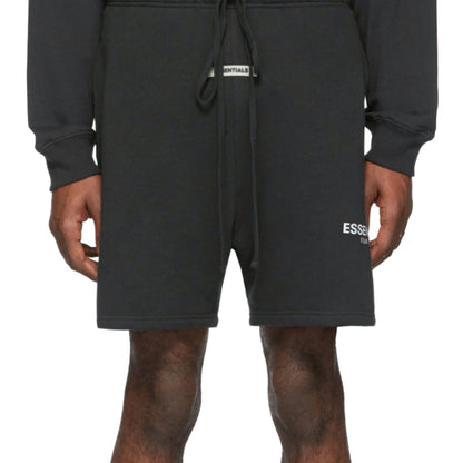 FEAR OF GOD ESSENTIALS Sweat Shorts Black/White - Kick Game