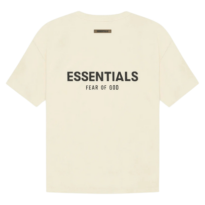 FEAR OF GOD ESSENTIALS T-shirt (SS21) Cream/Buttercream - Kick Game