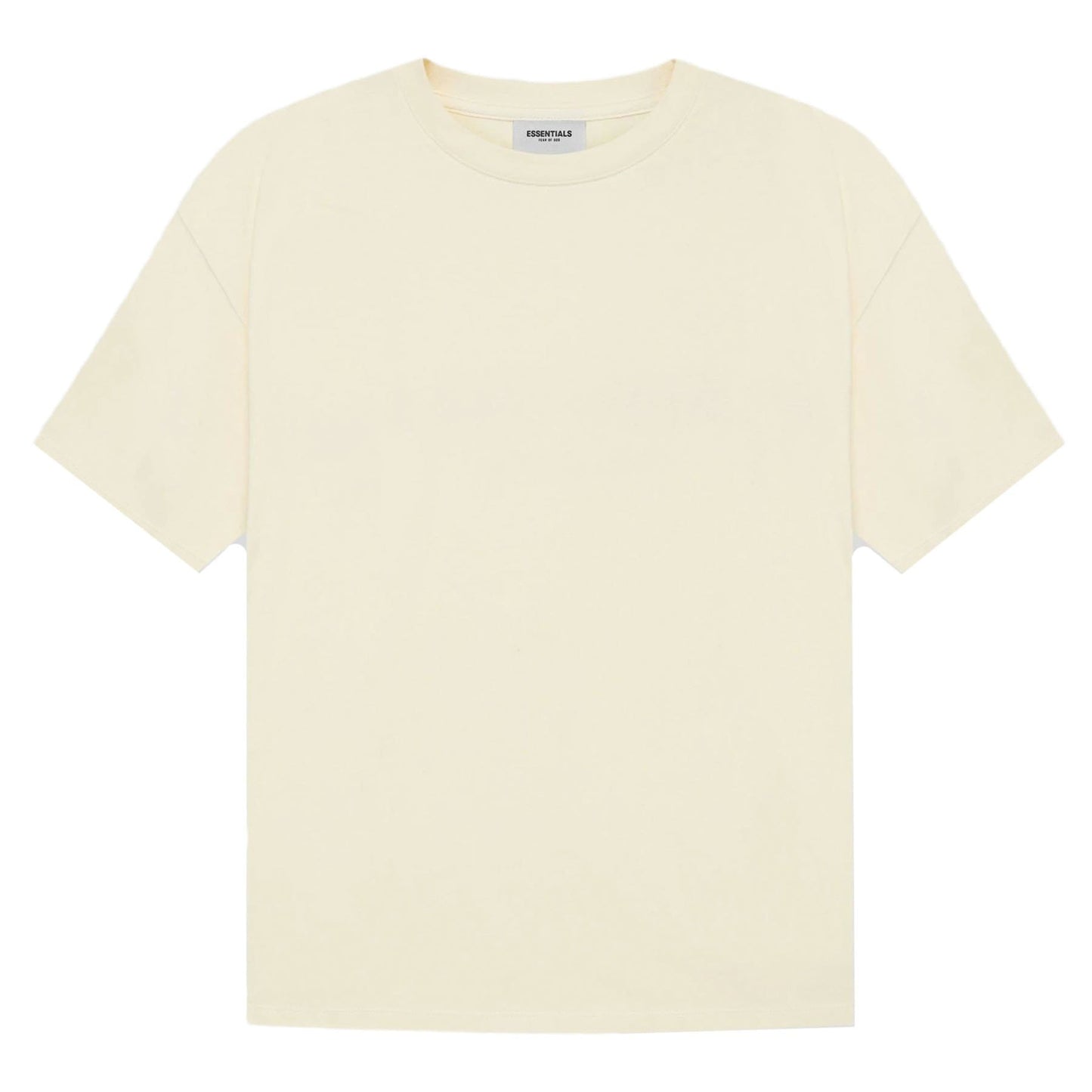 FEAR OF GOD ESSENTIALS T-shirt (SS21) Cream/Buttercream - Kick Game