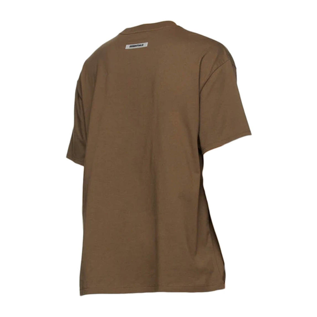 FEAR OF GOD ESSENTIALS x SSENSE Boxy T-Shirt Applique Logo Rain Drum - JuzsportsShops