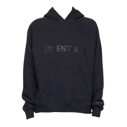 FEAR OF GOD ESSENTIALS x SSENSE Pullover Hoodie Applique Logo Dark Navy - Kick Game