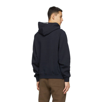 FEAR OF GOD ESSENTIALS x SSENSE Pullover Hoodie Applique Logo Dark Navy - Kick Game