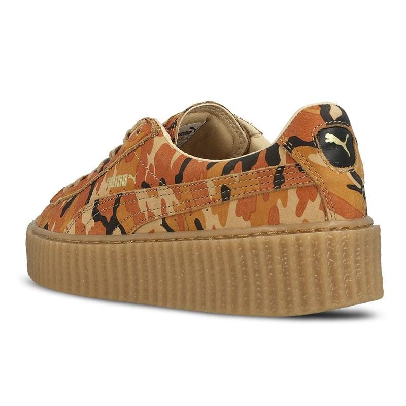 Rihanna x PUMA Suede Creeper Orange Camo - Kick Game