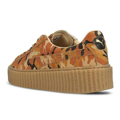 Rihanna x PUMA Suede Creeper Orange Camo - Kick Game