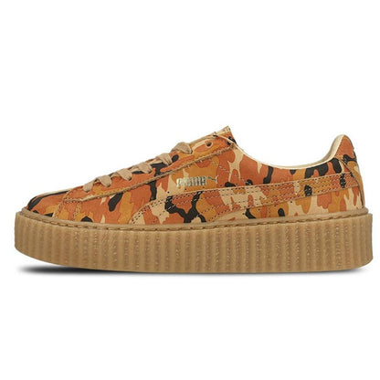 Rihanna x PUMA Suede Creeper Orange Camo - Kick Game