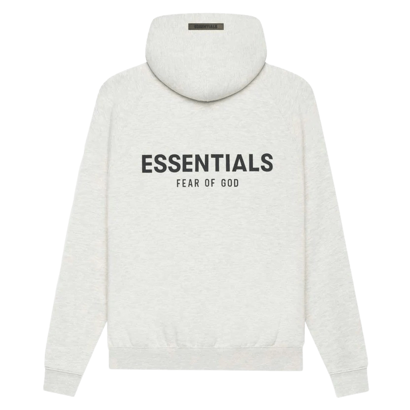 FEAR OF GOD ESSENTIALS Pullover Hoodie Light Heather Oatmeal - Kick Game
