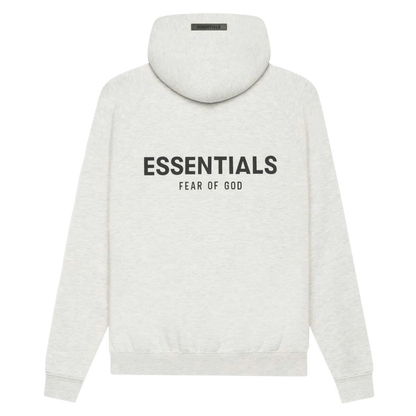 FEAR OF GOD ESSENTIALS Pullover Hoodie Light Heather Oatmeal - Kick Game