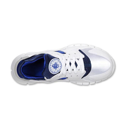 Nike Huarache Free 2012  White - Navy-Royal - Kick Game