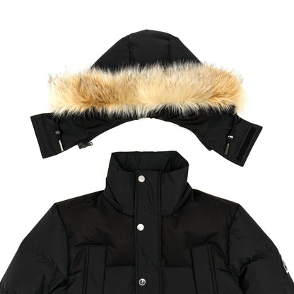Benjart Fur Parka 'Black' - Kick Game