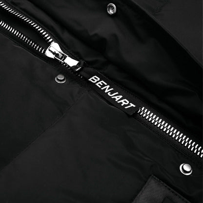 Benjart Fur Parka 'Black' - Kick Game