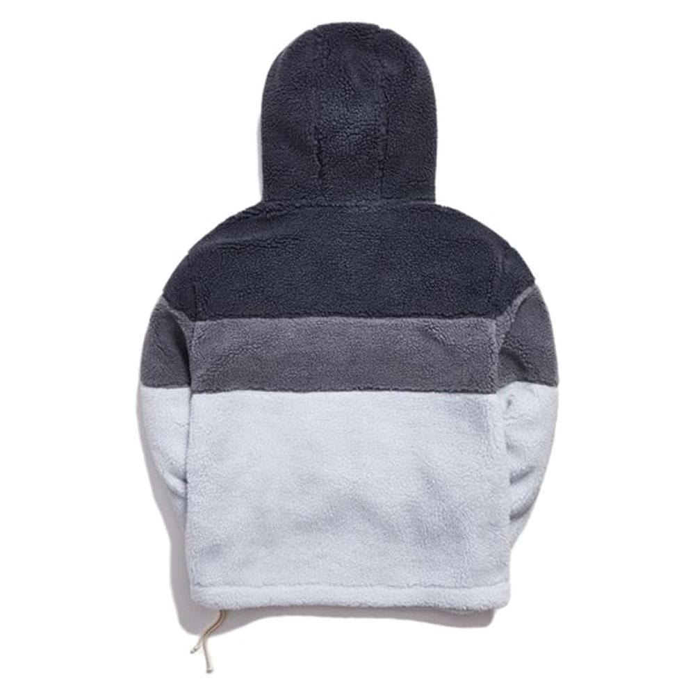 Kith Sherpa Double Pocket Hoodie Pearl Blue - Kick Game