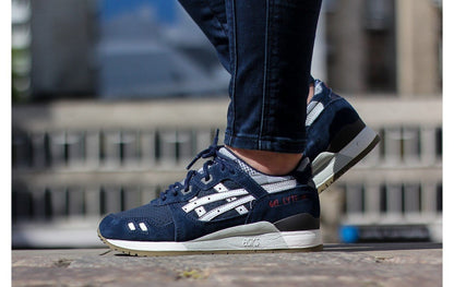 ASICS GEL LYTE III 'PATCHWORK' Navy & White - Kick Game