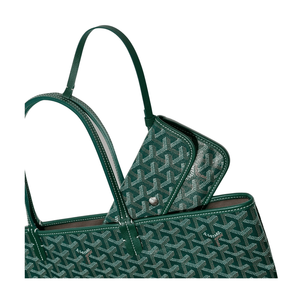 Goyard, Bags, Goyard Saint Louis Pm Green Tote Bag