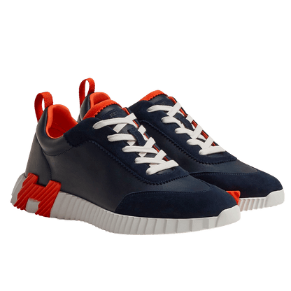Hermès Paris Bouncing Sneaker 'Marine/Orange' - Kick Game