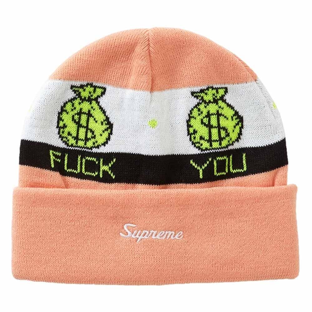 Supreme Pay Me Beanie Peach - Kick Game