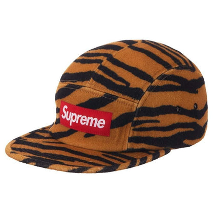 Supreme Wool Camp Cap SS19 Tiger Stripe - Kick Game
