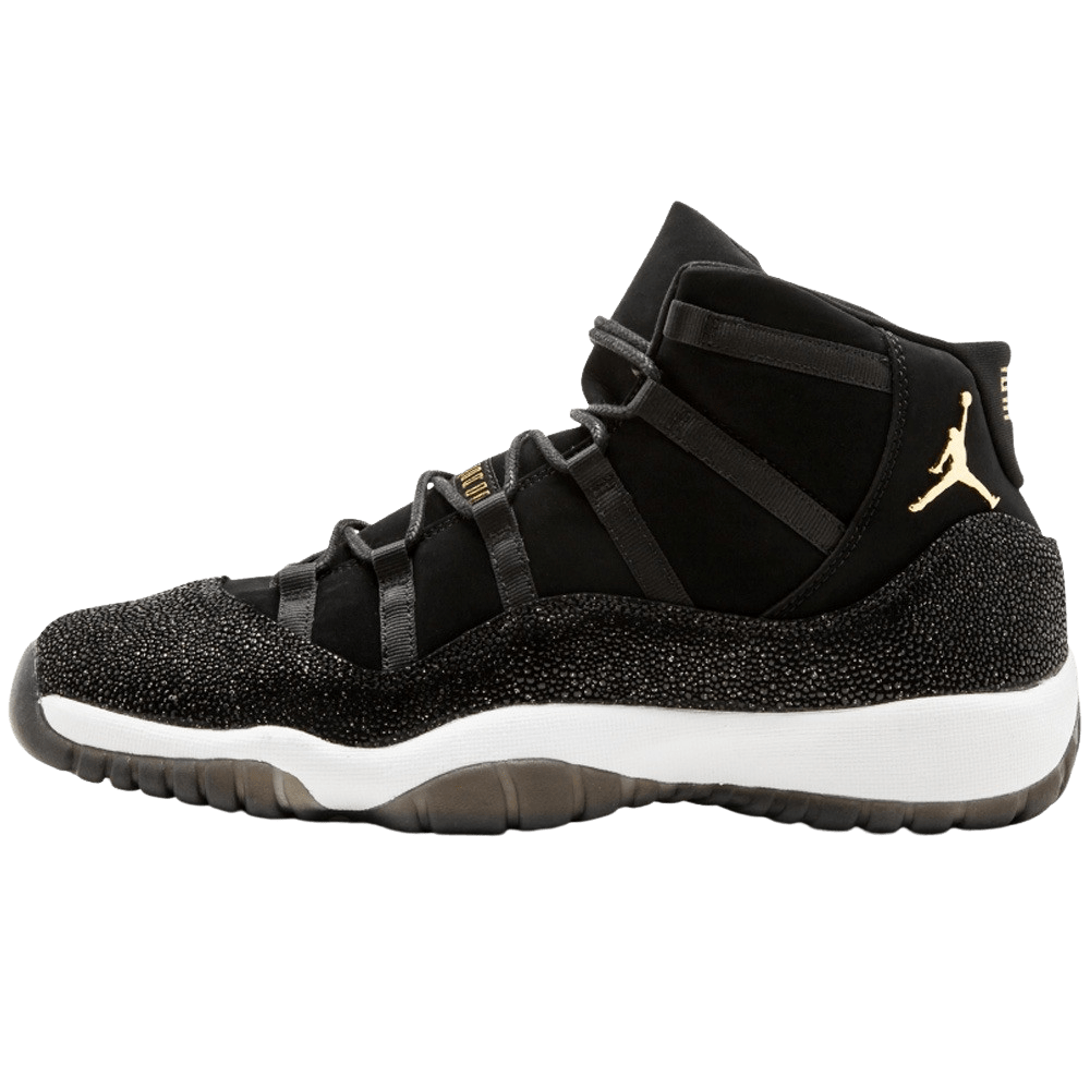 Air Jordan 11 HC Heiress GG Black-Metallic Gold - Kick Game