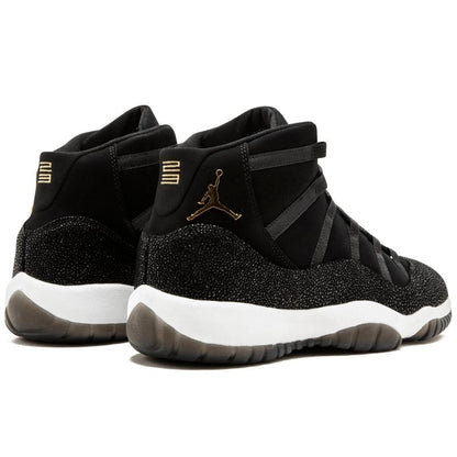Air Jordan 11 HC Heiress GG Black-Metallic Gold - Kick Game
