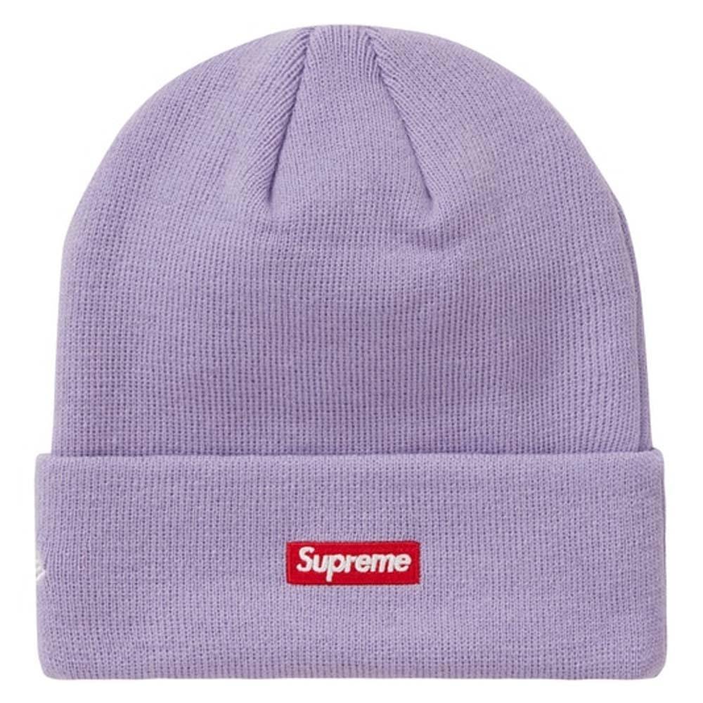 Supreme New Era S Logo Beanie (FW 19) Light Violet - Kick Game