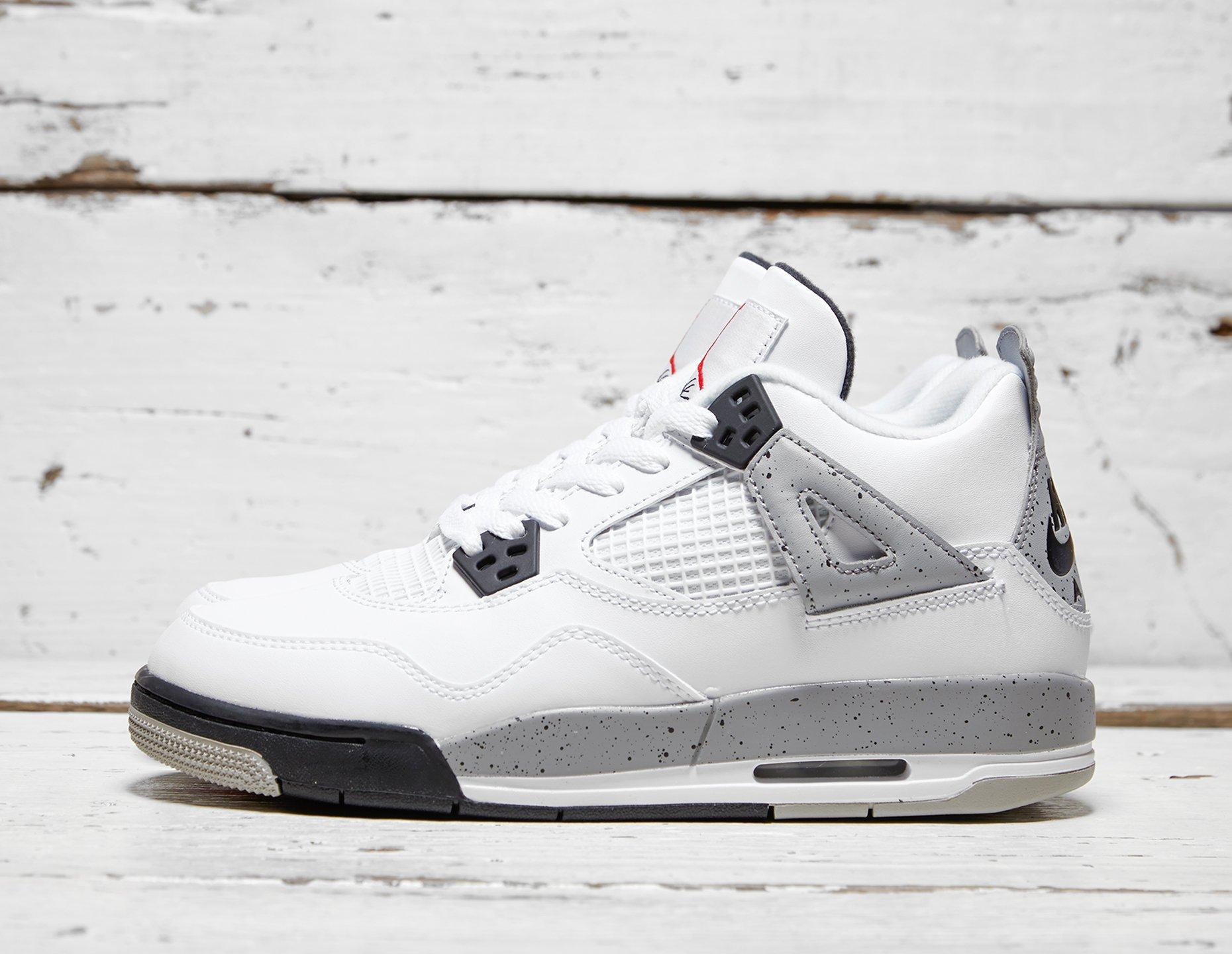 AIR JORDAN 4 89 OG WHITE CEMENT JUNIOR - Kick Game