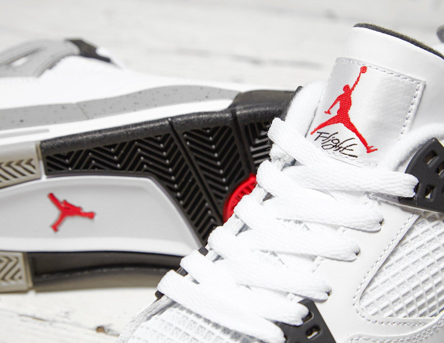 AIR JORDAN 4 89 OG WHITE CEMENT JUNIOR - Kick Game