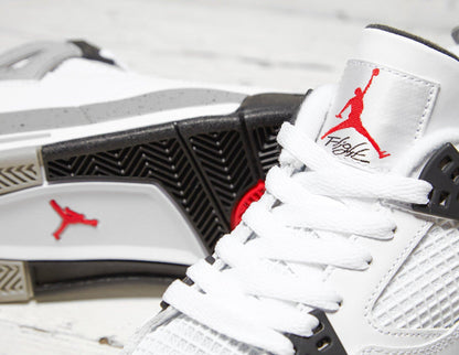 AIR JORDAN 4 89 OG WHITE CEMENT JUNIOR - Kick Game