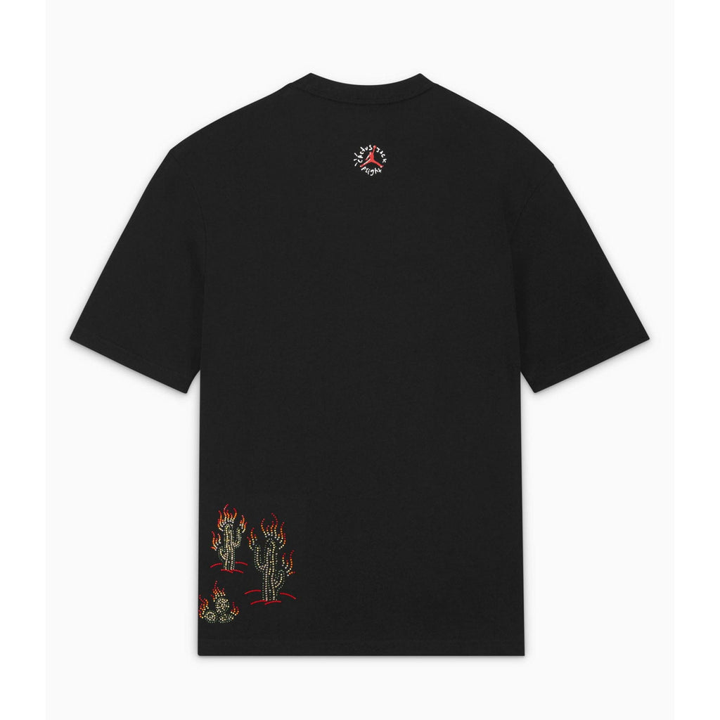 Air Jumpman Jordan x Travis Scott Flight Graphic T-Shirt 'Black' - UrlfreezeShops